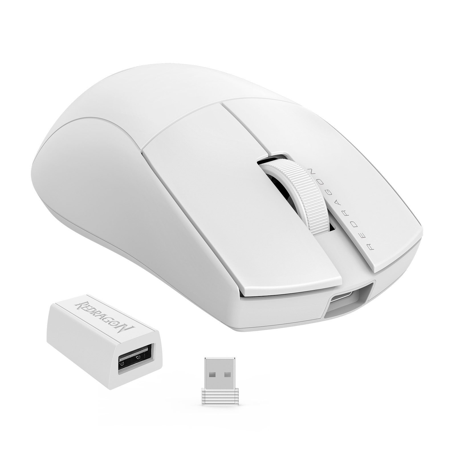 MOUSE - REDRAGON K1NG PRO M916W-PRO-1K WIRELESS WHITE - Slika 4