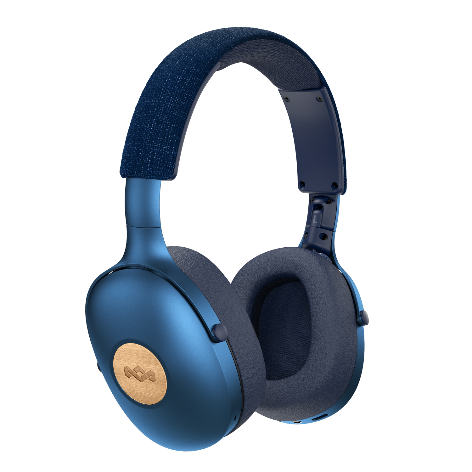 HOUSE OF MARLEY POSITIVE VIBRATION XL DENIM OVER-EAR HEADPHONES