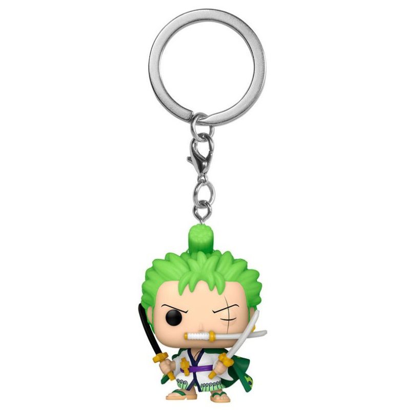 FUNKO POP KEYCHAIN: ONE PIECE - RORONOA ZORO