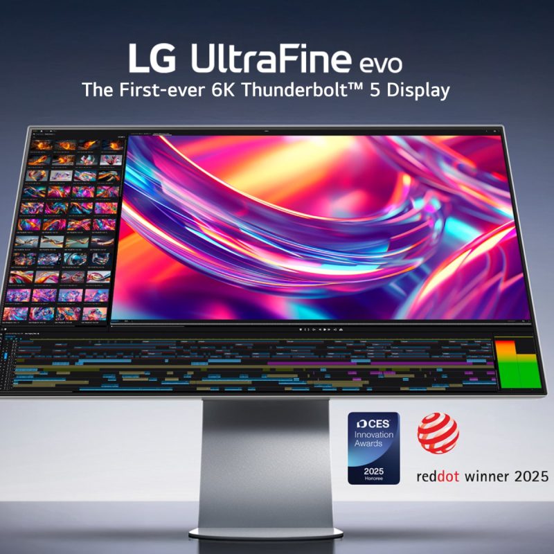 LG 32U990A 32'' 6K IPS, 60Hz, TB5, HAS, zvučnici