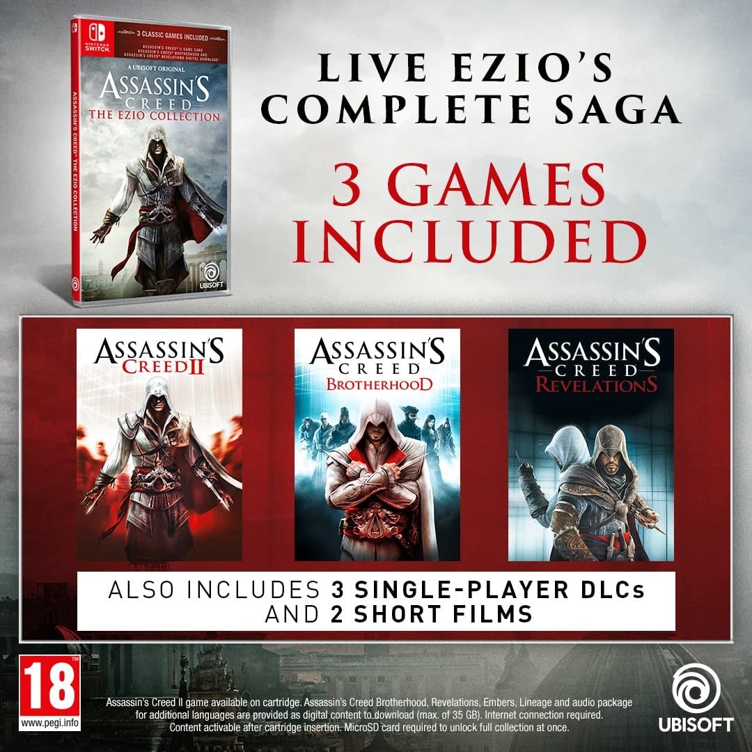 Assassin's Creed: The Ezio Collection (Nintendo Switch) - Slika 2