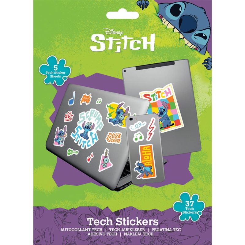 PYRAMID LILO & STITCH TECH STICKER