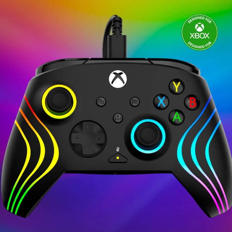 TURTLE BEACH XBOX WIRED CONTROLLER AFTERGLOW WAVE BLACK