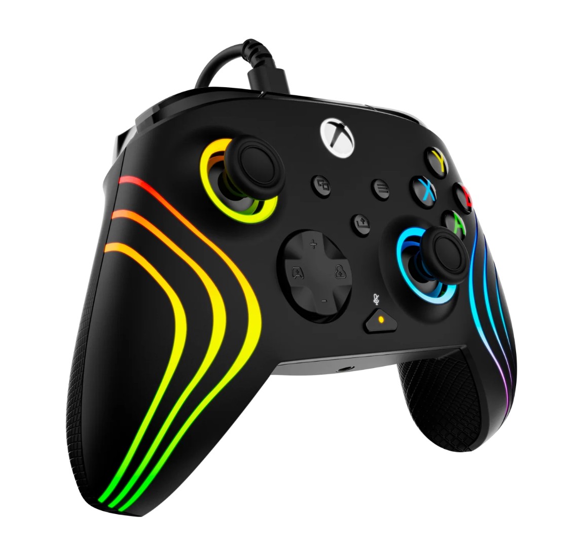 TURTLE BEACH XBOX WIRED CONTROLLER AFTERGLOW WAVE BLACK - Slika 6