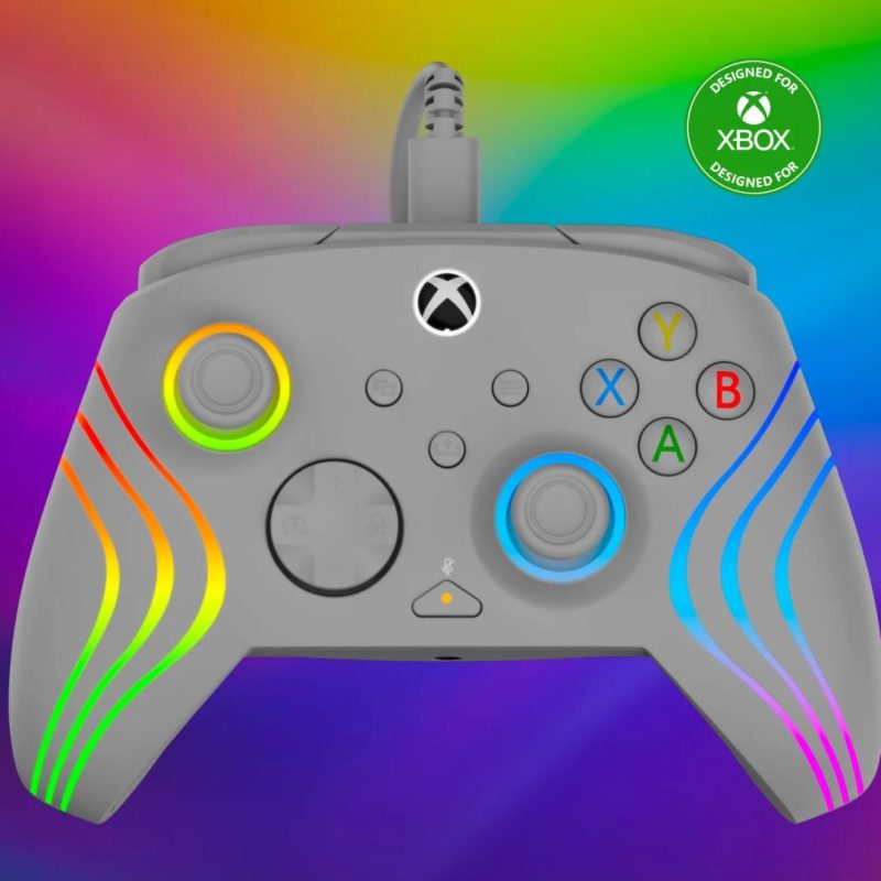 TURTLE BEACH XBOX WIRED CONTROLLER AFTERGLOW WAVE GREY
