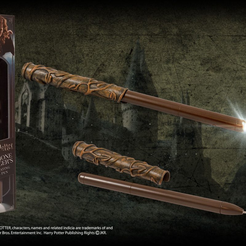 NOBLE COLLECTION Harry Potter Hermione Illuminating Wand Pen