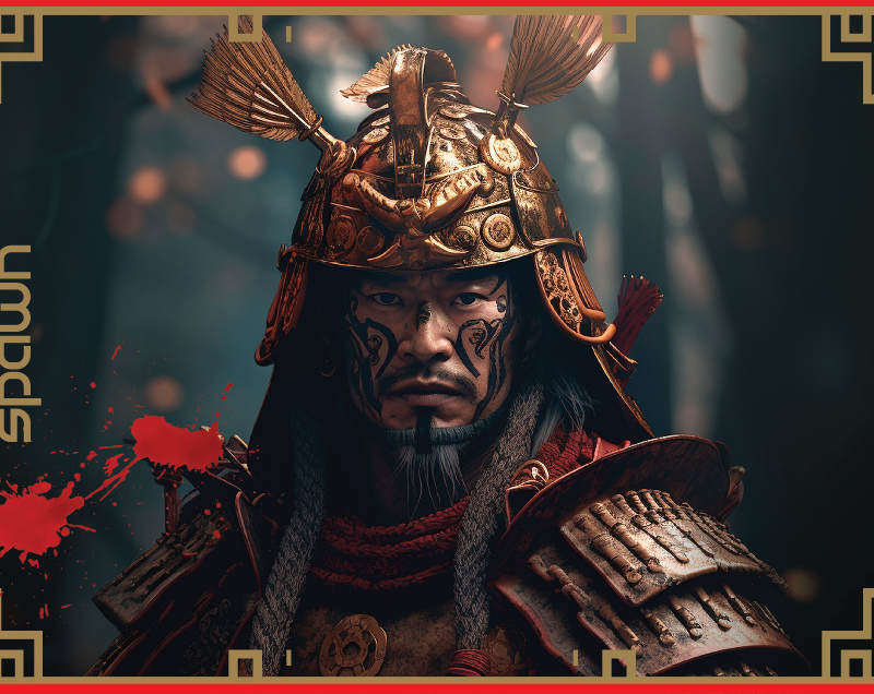 SPAWN MOUSE PAD SAMURAI - M