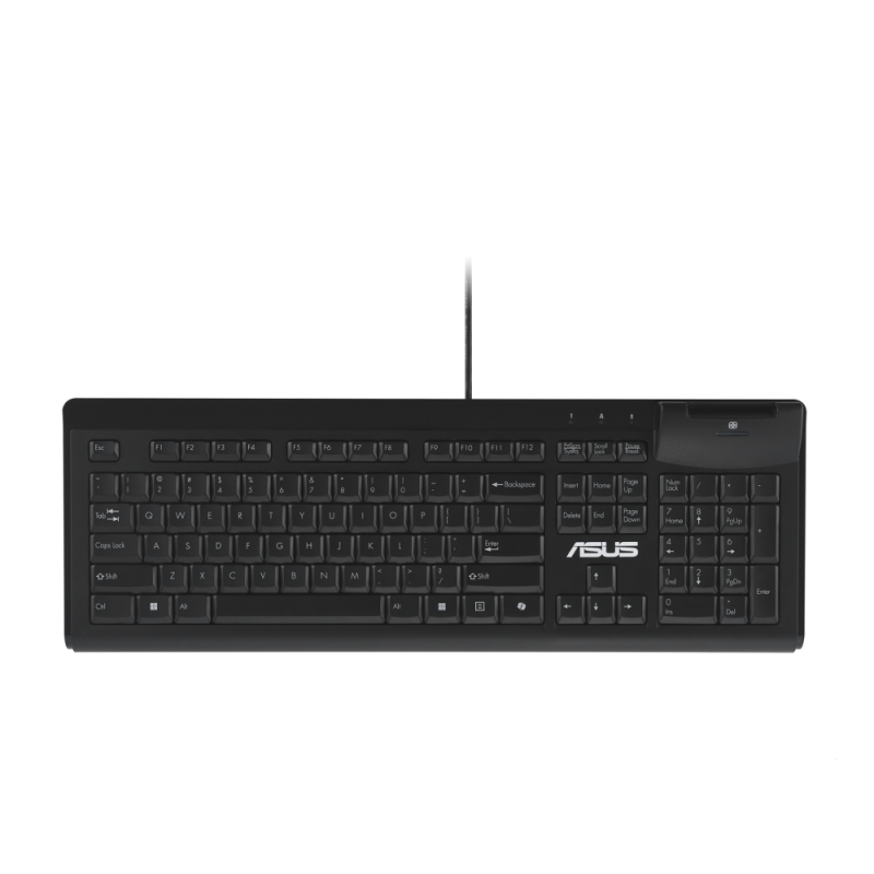 ASUS KU100, tipkovnica, čitač kartica, USB