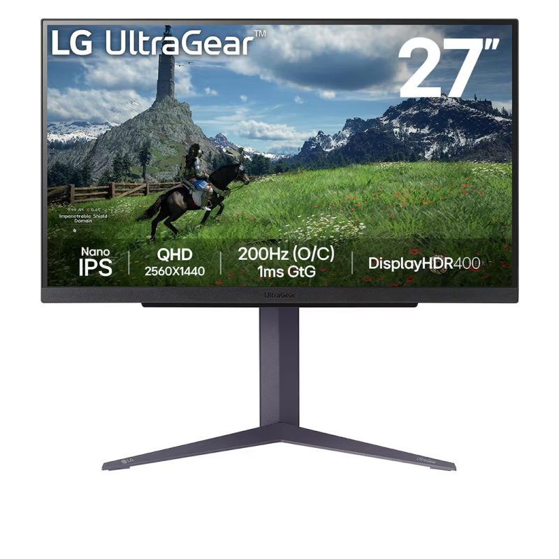 LG 27GS85Q, 27'' QHD Nano IPS, 180Hz (OC 200Hz)