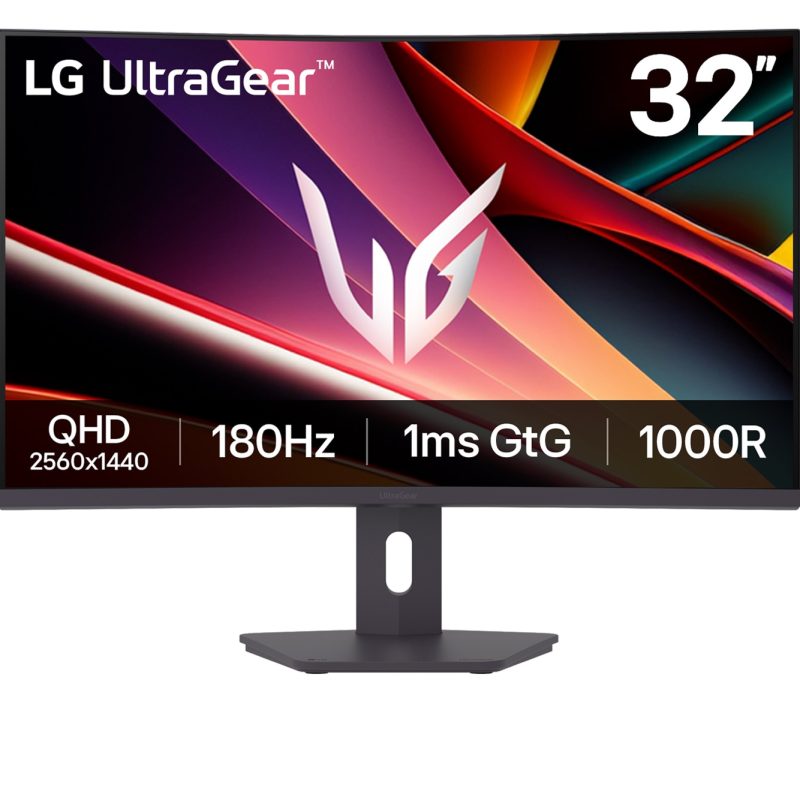 LG 32G600A 31,5" QHD VA, 180Hz, HDMI, HAS, 1000R