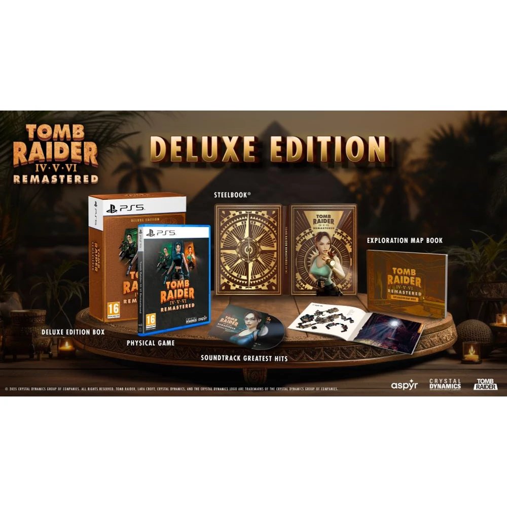 Tomb Raider IV-VI Remastered Starring Lara Croft - Deluxe Edition (Playstation 5) - Slika 2